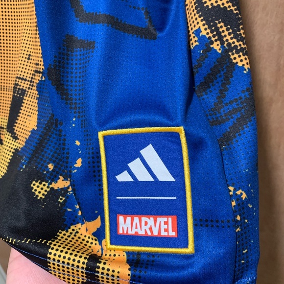 Adidas MLS Kick Childhood Cancer Avengers Marvel Limited PreMatch Jersey XL - Picture 2 of 7